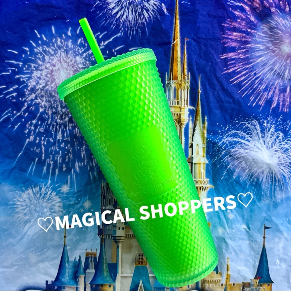 NWT Disney Parks Walt Disney World Mickey Mouse Starbucks Cold Cup Tumbler